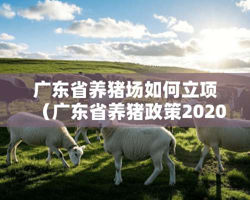 广东省养猪场如何立项（广东省养猪政策2020）