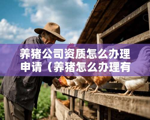 养猪公司资质怎么办理申请（养猪怎么办理有限责任公司）