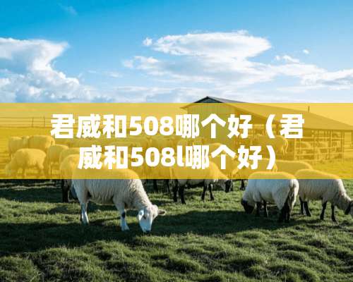 君威和508哪个好（君威和508l哪个好）