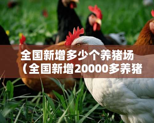 全国新增多少个养猪场（全国新增20000多养猪场）