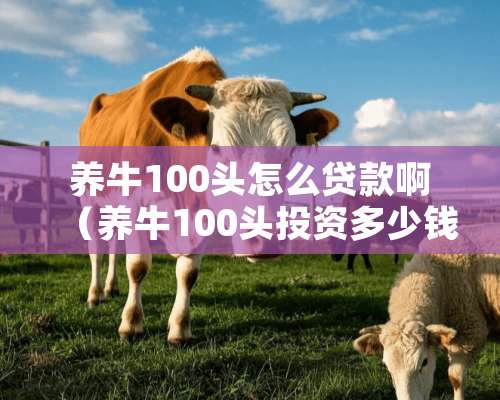 养牛100头怎么贷款啊（养牛100头投资多少钱）