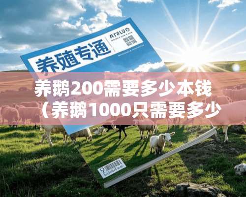 养鹅200需要多少本钱（养鹅1000只需要多少钱）