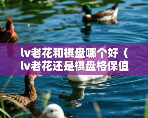 lv老花和棋盘哪个好（lv老花还是棋盘格保值知乎）