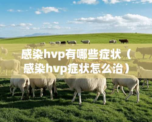 感染hvp有哪些症状（感染hvp症状怎么治）