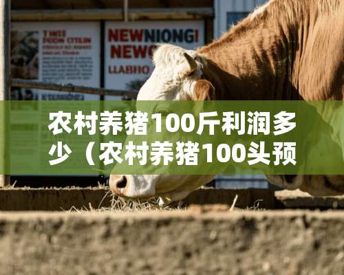 农村养猪100斤利润多少（农村养猪100头预算多少钱）