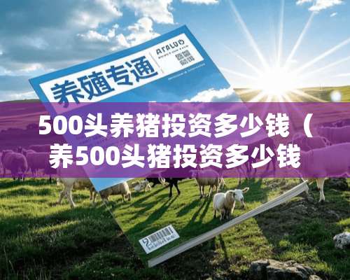 500头养猪投资多少钱（养500头猪投资多少钱国家给补贴吗）