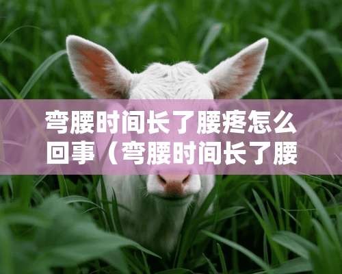 弯腰时间长了腰疼怎么回事（弯腰时间长了腰酸疼怎么回事）