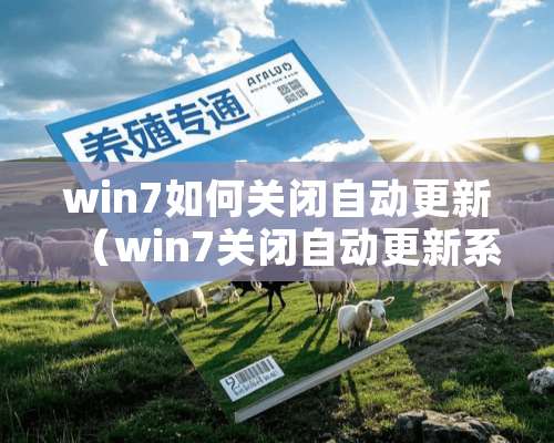 win7如何关闭自动更新（win7关闭自动更新系统）