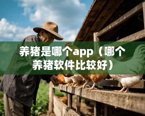 养猪是哪个app（哪个养猪软件比较好）