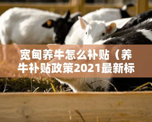 宽甸养牛怎么补贴（养牛补贴政策2021最新标准辽宁）