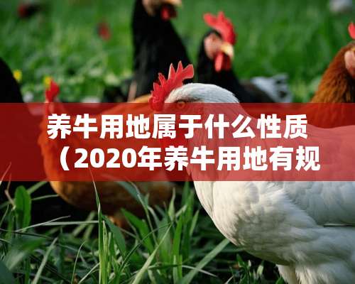 养牛用地属于什么性质（2020年养牛用地有规定）