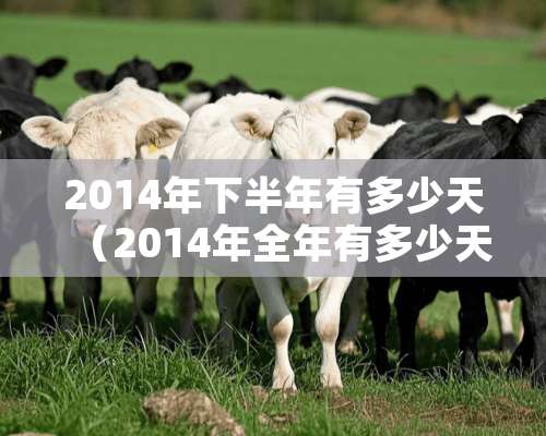 2014年下半年有多少天（2014年全年有多少天下半年有多少天）