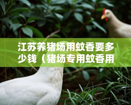 江苏养猪场用蚊香要多少钱（猪场专用蚊香用什么牌子最好）