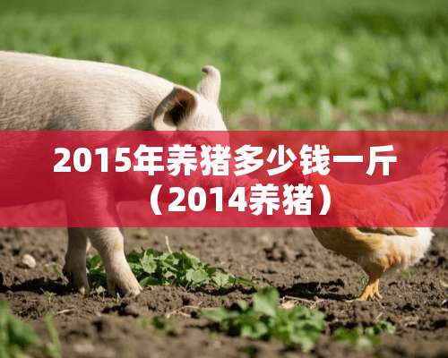 2015年养猪多少钱一斤（2014养猪）