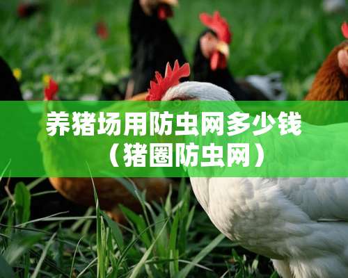 养猪场用防虫网多少钱（猪圈防虫网）