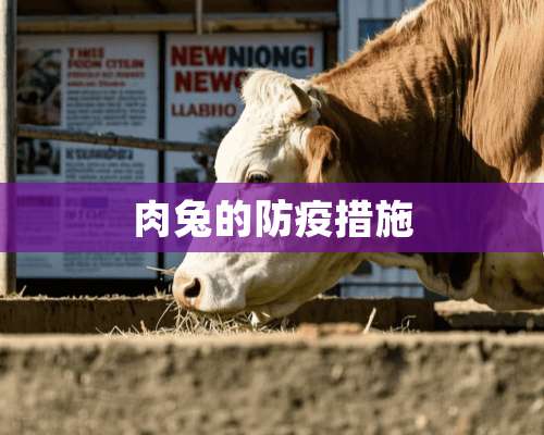 肉兔的防疫措施