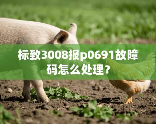 标致3008报p0691故障码怎么处理？