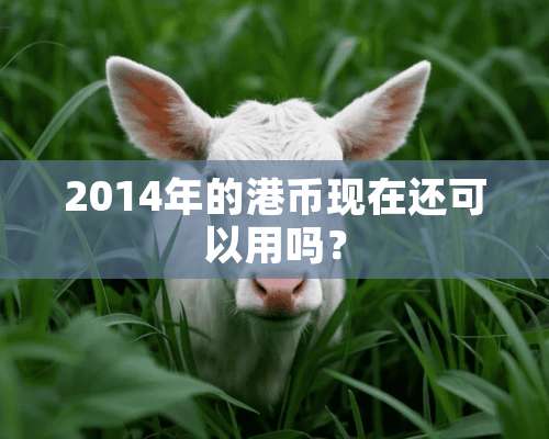 2014年的港币现在还可以用吗？