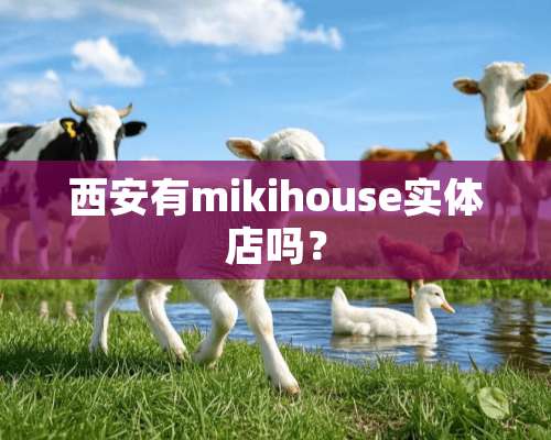 西安有mikihouse实体店吗？