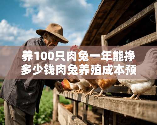 养100只肉兔一年能挣多少钱肉兔养殖成本预算？