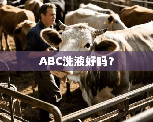 ABC洗液好吗？