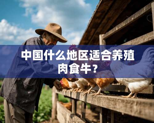 中国什么地区适合养殖肉食牛？