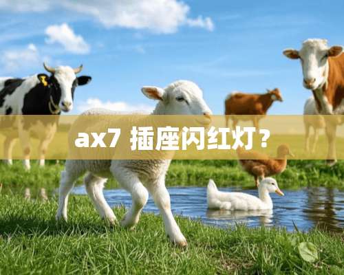 ax7 插座闪红灯？