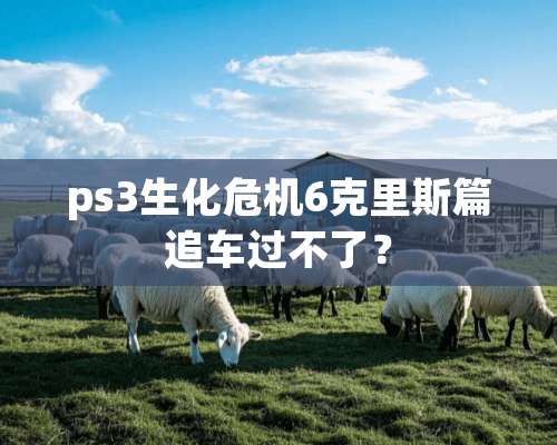 ps3生化危机6克里斯篇追车过不了？