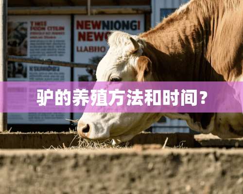 驴的养殖方法和时间？