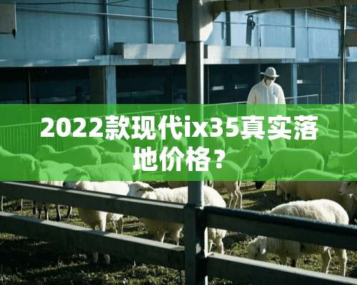 2022款现代ix35真实落地价格？