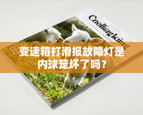 变速箱打滑报故障灯是内球笼坏了吗？