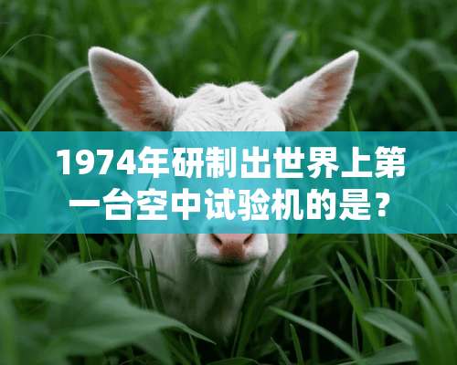 1974年研制出世界上第一台空中试验机的是？