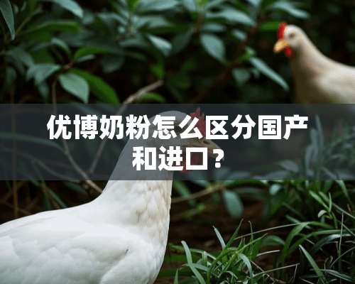 优博奶粉怎么区分国产和进口？