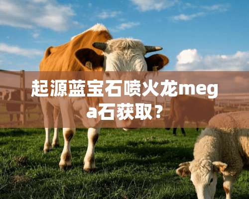 起源蓝宝石喷火龙mega石获取？