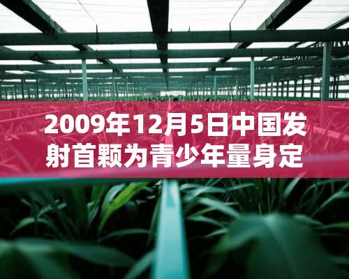 2009年12月5日中国发射首颗为青少年量身定做的科普实验卫星？