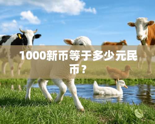 1000新币等于多少元民币？