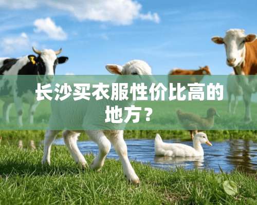 长沙买衣服性价比高的地方？