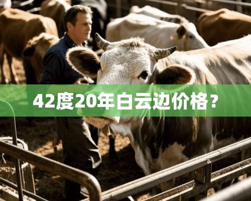 42度20年白云边价格？