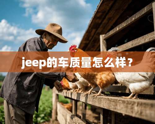 jeep的车质量怎么样？