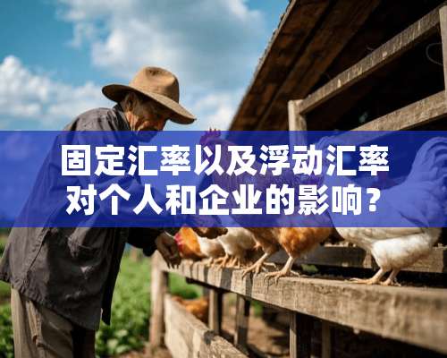 固定汇率以及浮动汇率对个人和企业的影响？