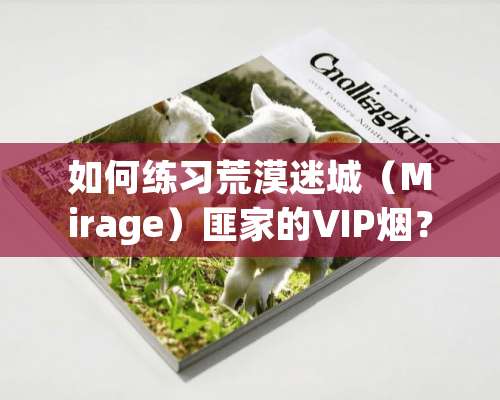 如何练习荒漠迷城（Mirage）匪家的VIP烟？