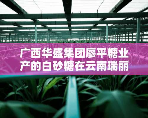 广西华盛集团廖平糖业产的白砂糖在云南瑞丽市那里能批发到？