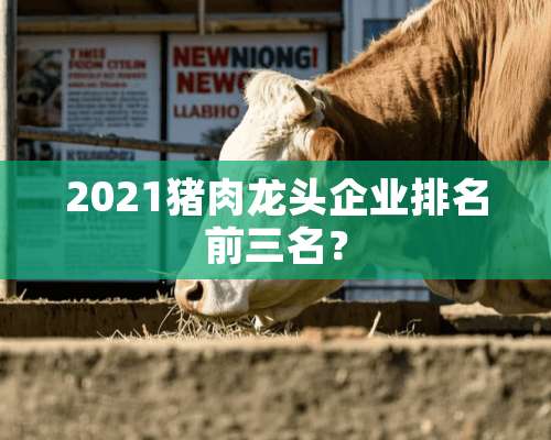 2021猪肉龙头企业排名前三名？