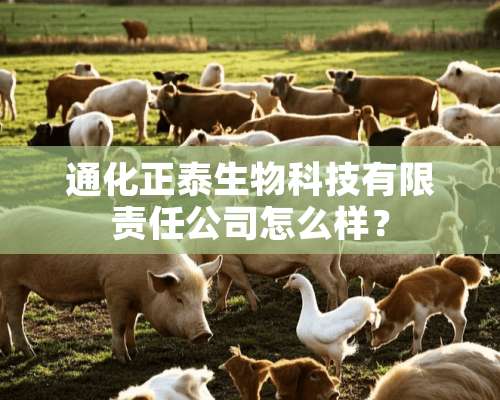 通化正泰生物科技有限责任公司怎么样？