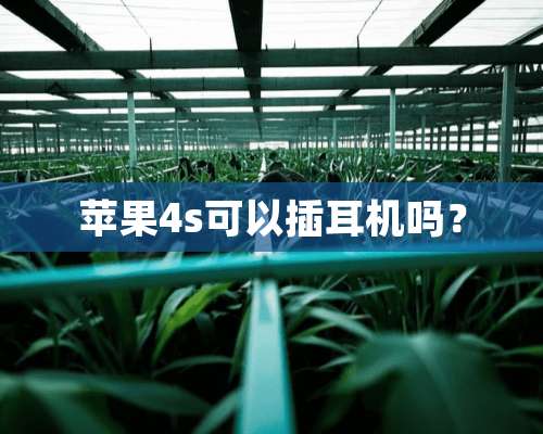 苹果4s可以插耳机吗？