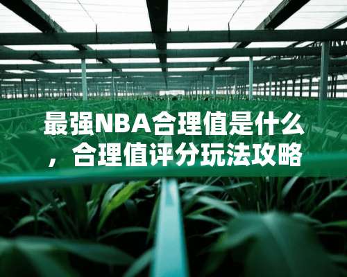 最强NBA合理值是什么，合理值评分玩法攻略？