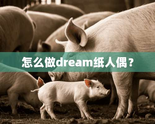 怎么做dream纸人偶？