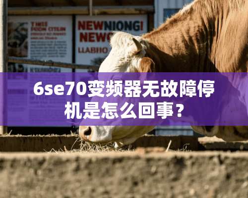 6se70变频器无故障停机是怎么回事？