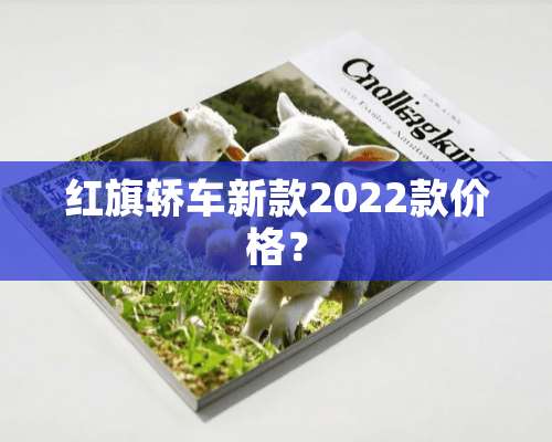 红旗轿车新款2022款价格？