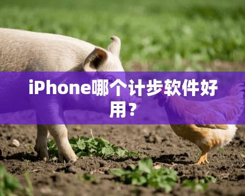 iPhone哪个计步软件好用？